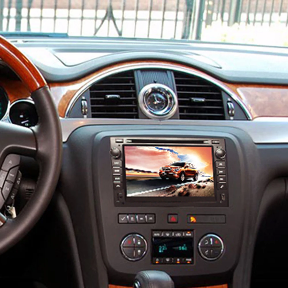 Best Android 9.0 Car GPS Navigation For GMC Yukon/Tahoe/Acadia/Buick Enclave/CHEVROLET Suburban 2007-2012 WIFI Car multimedia player 6