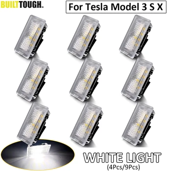

Upgrade White LED Interior Light Bulbs For Tesla Model 3 Model S Model X Easy Plug Replacement Indoor Trunk LED Signal Light