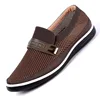 2022 New Summer Mesh Shoes Men Slip-On Flat Sapatos Hollow Out Comfortable Father Shoes Man Casual Moccasins Basic Espadrille ► Photo 3/6