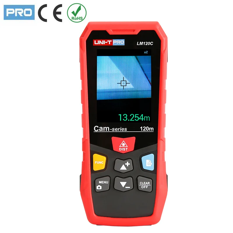 UNI-T LM80C/LM120C/LM200C лазерный дальномер(Pro C издание); детская одежда на рост 80, 120/200 м цифровой дисплей лазерный электронной линейкой - Цвет: LM120C