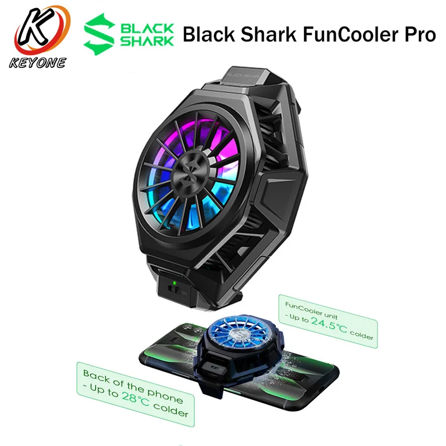 2020 Новый Black Shark FunCooler Pro BR20 умный охлаждающий вентилятор Регулируемый портативный
