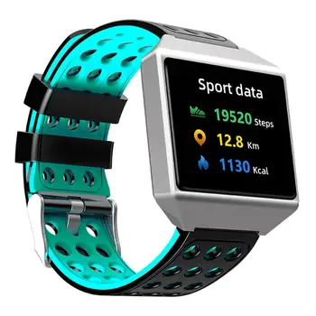

Full Touch Screen Smart Watch Heart Rate Sports Band Fitness Pedometer Breathing Light Waterproof Movement Smartwatch