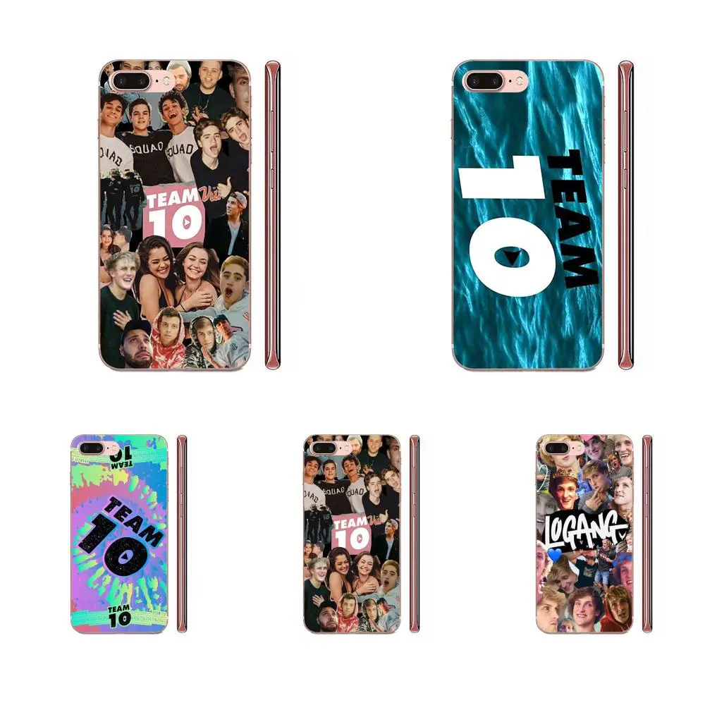 Мягкие ТПУ чехлы для телефона Jake Paul Team 10 Huawei Honor Mate 7 7A 8 9 20 V8 V9 V10 V30 P40 G Lite Play Mini Pro P Smart