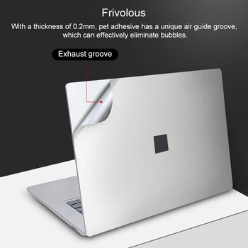 

4 in 1 Notebook Shell Protective Film Sticker Set for Microsoft Surface Laptop 3 15 inch