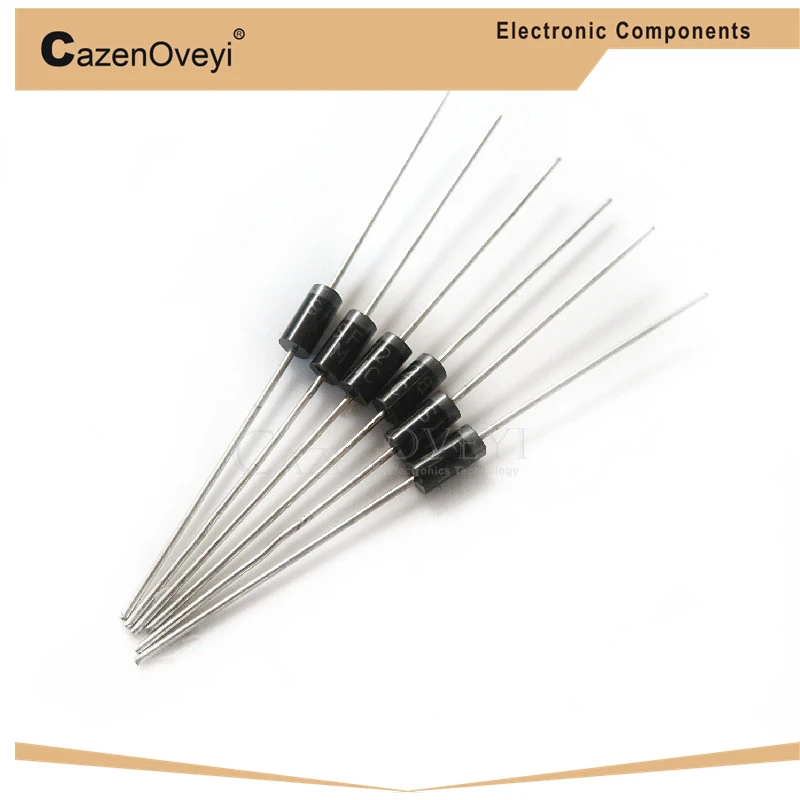 100pcs/lot SF28 Super Fast Rectifier Diode 2A 600V DO-15 In Stock | Электронные компоненты и принадлежности