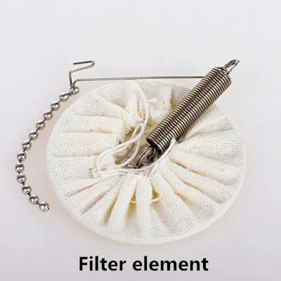 Filter element MICCK, высокое качество, 3 чашки, сифон, кофейник, чайник, набор, фильтр, сифон, Кофеварка, чай, сифон, термостойкий, бытовой горшок - Цвет: Filter element