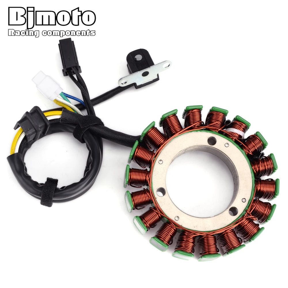 BJMOTO обмотка статора генератора двигателя для Suzuki LTA500 LTA 500 Vinson 4WD 2002-2007 Магнето катушка зажигания 32101-09F40 32101-09F30