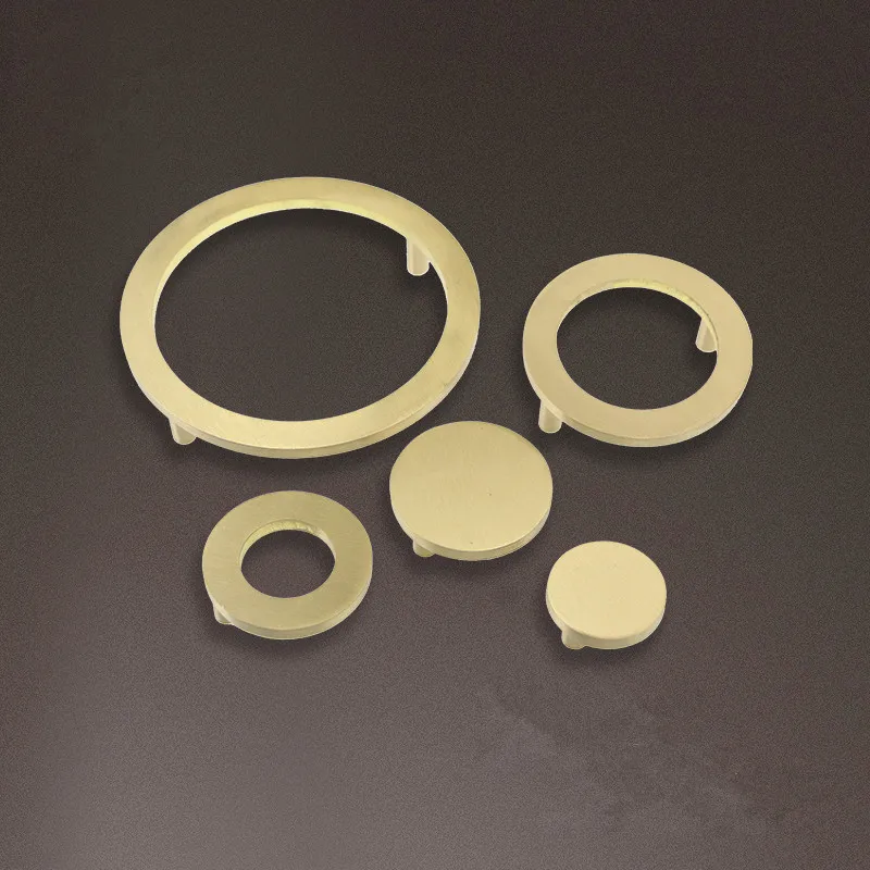 Китайская латунная ручка круглые ручки Европейский современный шкаф дверные