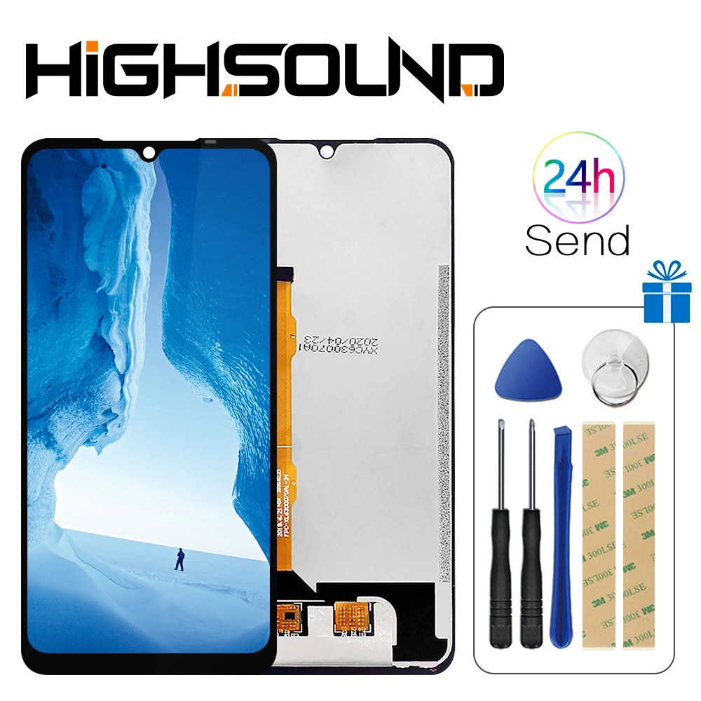 Для 6 3 ''doogee N20 ЖК дисплей Дисплей и кодирующий преобразователь | Экраны для мобильных телефонов -1005001461934731
