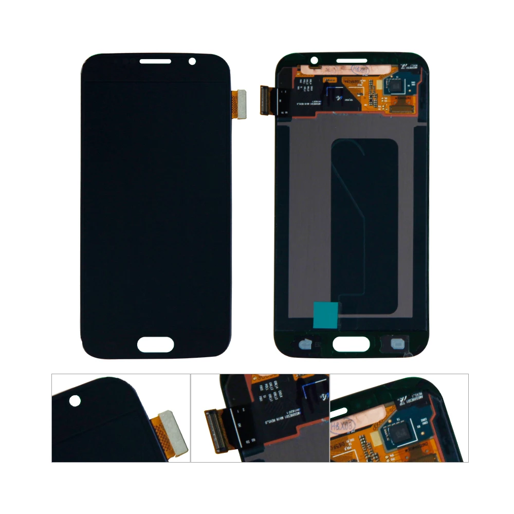 Для Samsung Galaxy S6 G920 G920F ЖК-дисплей сенсорный экран дигитайзер Замена+ Инструменты