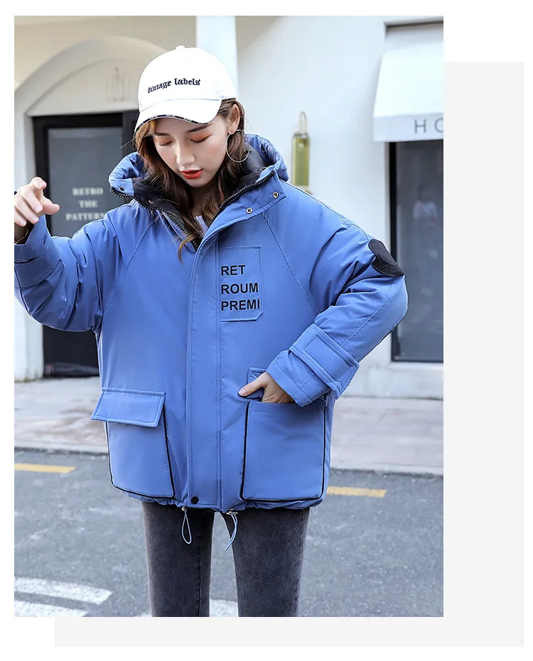 Abrigos Mujer Invierno Short Winter Jacket Women Fur Cotton Padded Jacket Female Parka Womens Jacket Winter Coat for Woman
