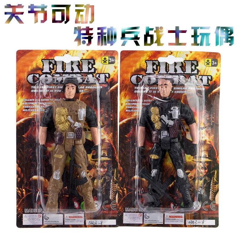 

2017 Soldier Model Police Warrior Joints Feet Mobile CHILDREN'S Toy Stall Hot Selling Supply of Goods