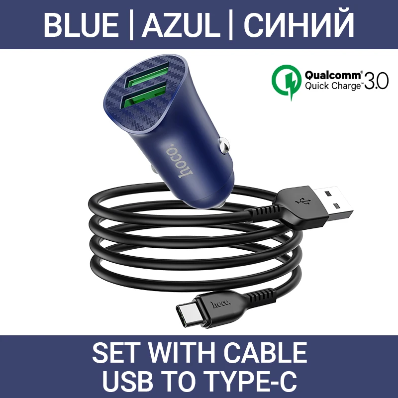 Chargeur Auto “Z39 ” QC3.0 dual port