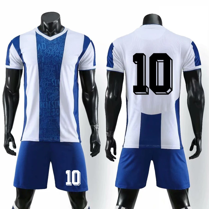 Mens Soccer Tracksuit Breathable Football Jerseys Uniforms Kits Team Sport Survetement Training Suit Custom Name(No Badge
