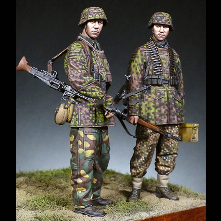 Набор фигурок из смолы 1/35 команда MG | Игрушки и хобби