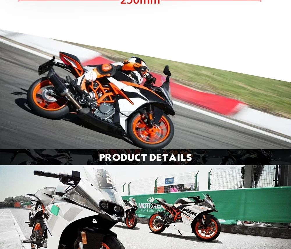Для KTM Duck 390 250 Duck RC 390 RC RC390 17 slip мотоциклетный глушитель средняя труба