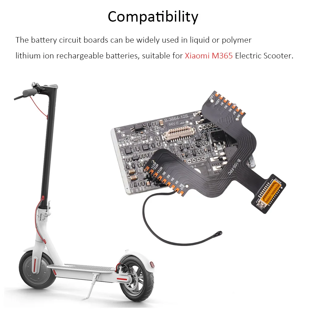 for Xiaomi M365 Electric Scooter BMS Battery Motherboard Circuit Board Controller Dashboard for Xiaomi M365 Accessories Protect