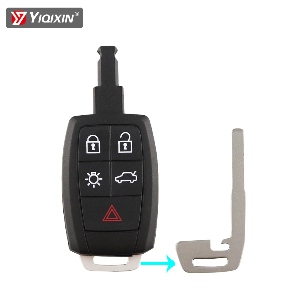 YIQIXIN Новый Стильный чехол для автомобильного ключа Volvo C30 C70 XC90 V70 S60 V40 V50 брелока
