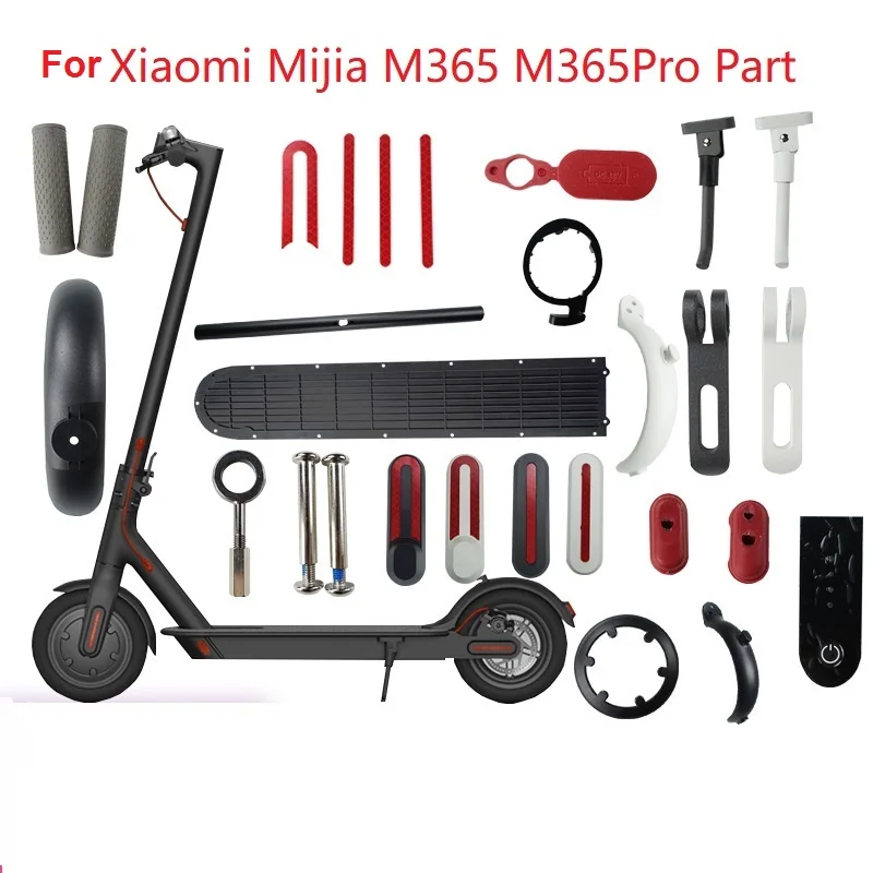 

For Xiaomi Mijia M365 Electric Scooter Murdguard Fender Kickstand Clasped Guard Ring Disc Brakes Pad M365Pro Repair Replacement