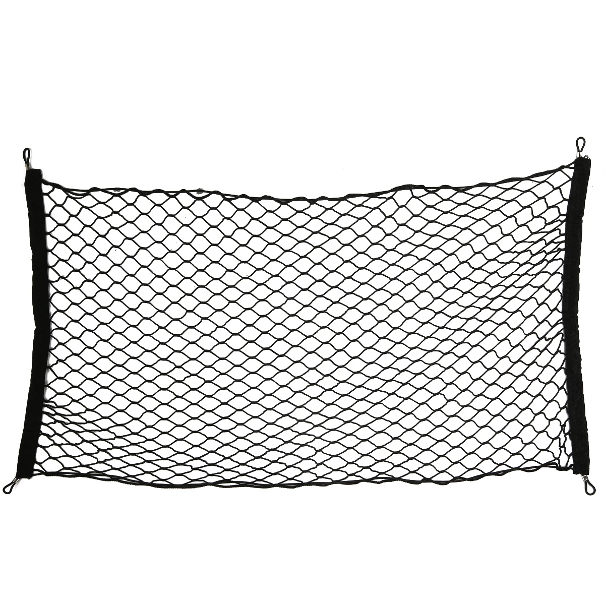 Auto Care 110x60cm Universal Car Trunk Luggage Storage Cargo Organizer Nylon Stretchable Elastic Mesh Net Set