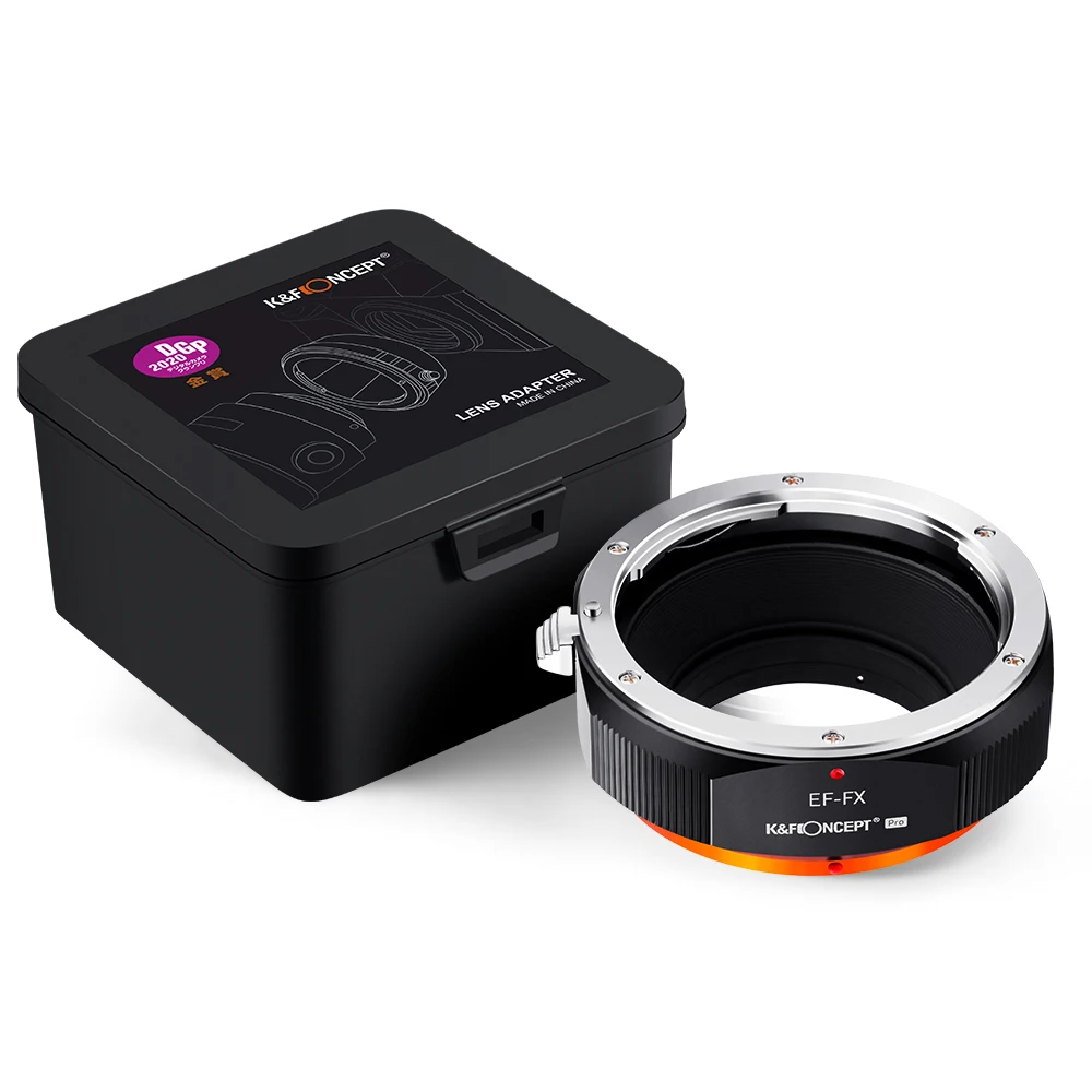 Adaptador para Câmera Lente para fx Adaptador para Canon para Fuji Concept Câmera Eos ef Fuji x Anel Filme fx Montagem Fujifilm Xpro1 k & f - Image 6
