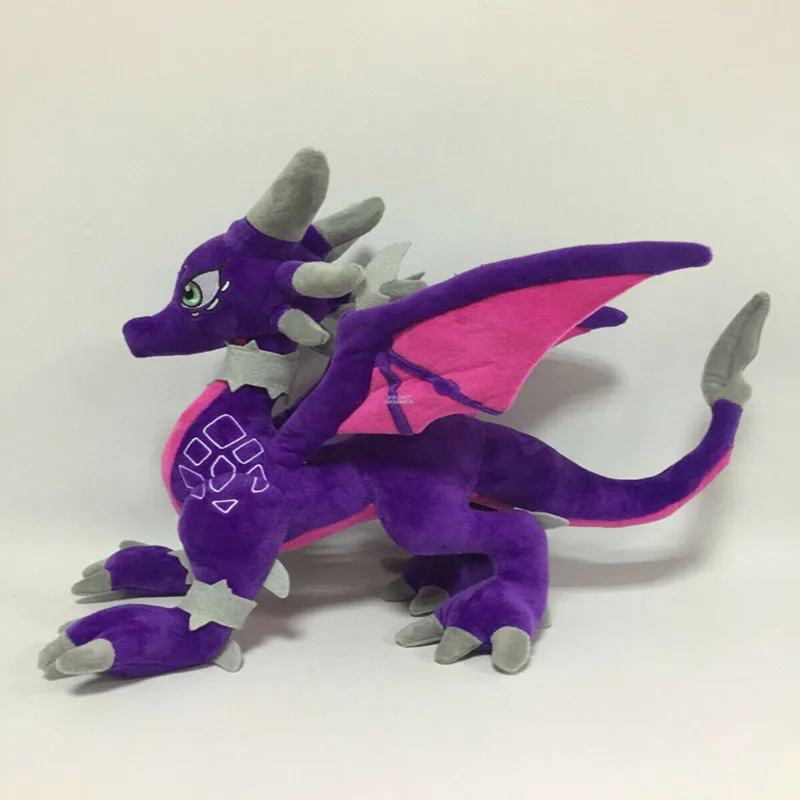 30 см Spyro Дракон Мягкие игрушки игры мягкая плюшевая игрушечная кукла Фигурка подарок на день рождения для ребенка