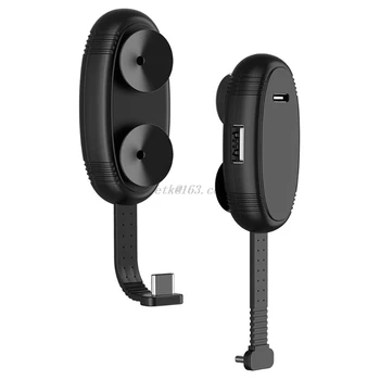 

Black 2 In 1 OTG Cable Adapter Type-C Charging Converter for Nintend Switch Gaming Controller Accessories