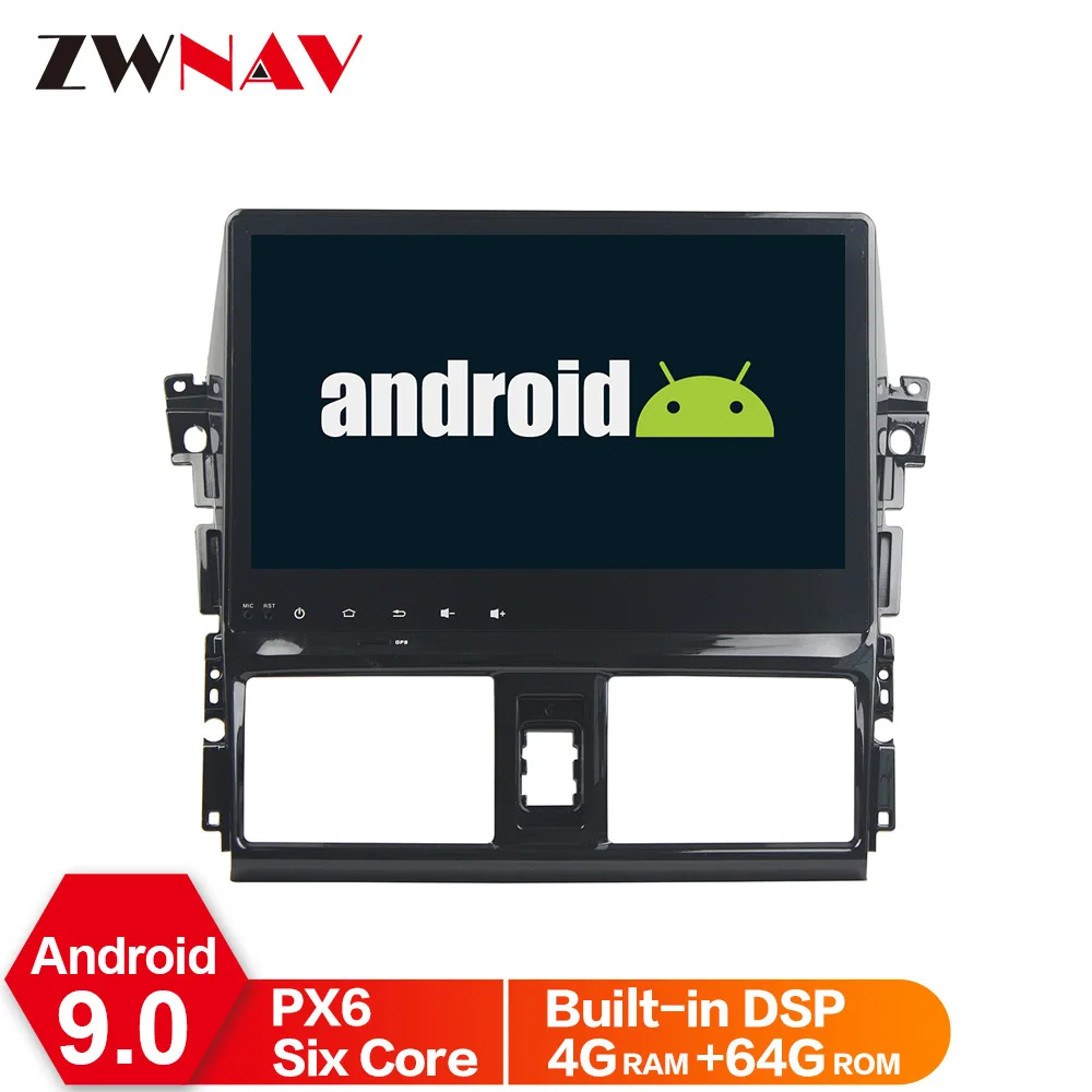 Android 9,0 PX5PX6 автомобильный gps-навигация, dvd-плеер для Toyota VIOS/YARIS 2013- Авто Радио мультимедийный плеер рекордер головное устройство
