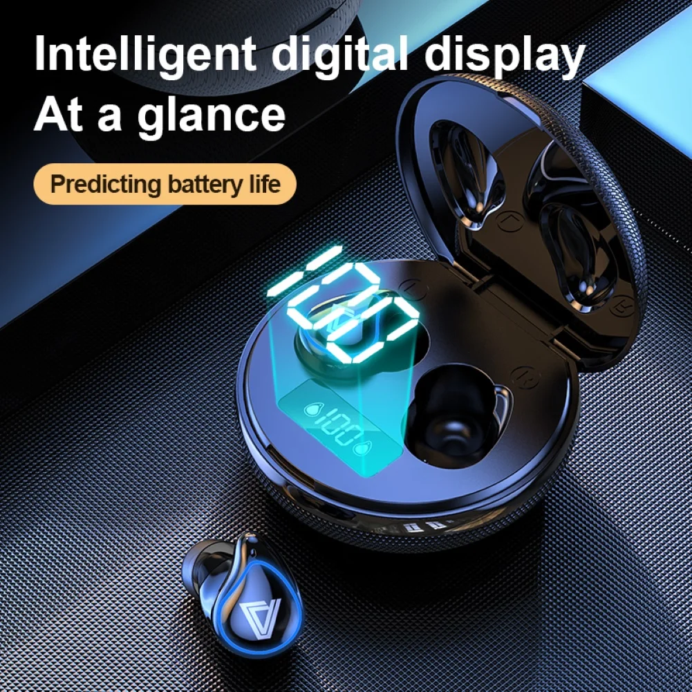 A29 TWS Bluetooth 5 0 Earphone Sports Waterproof 9D Stereo Wireless Stereo Earbuds Music Touch Digital Display Earphone Earbuds