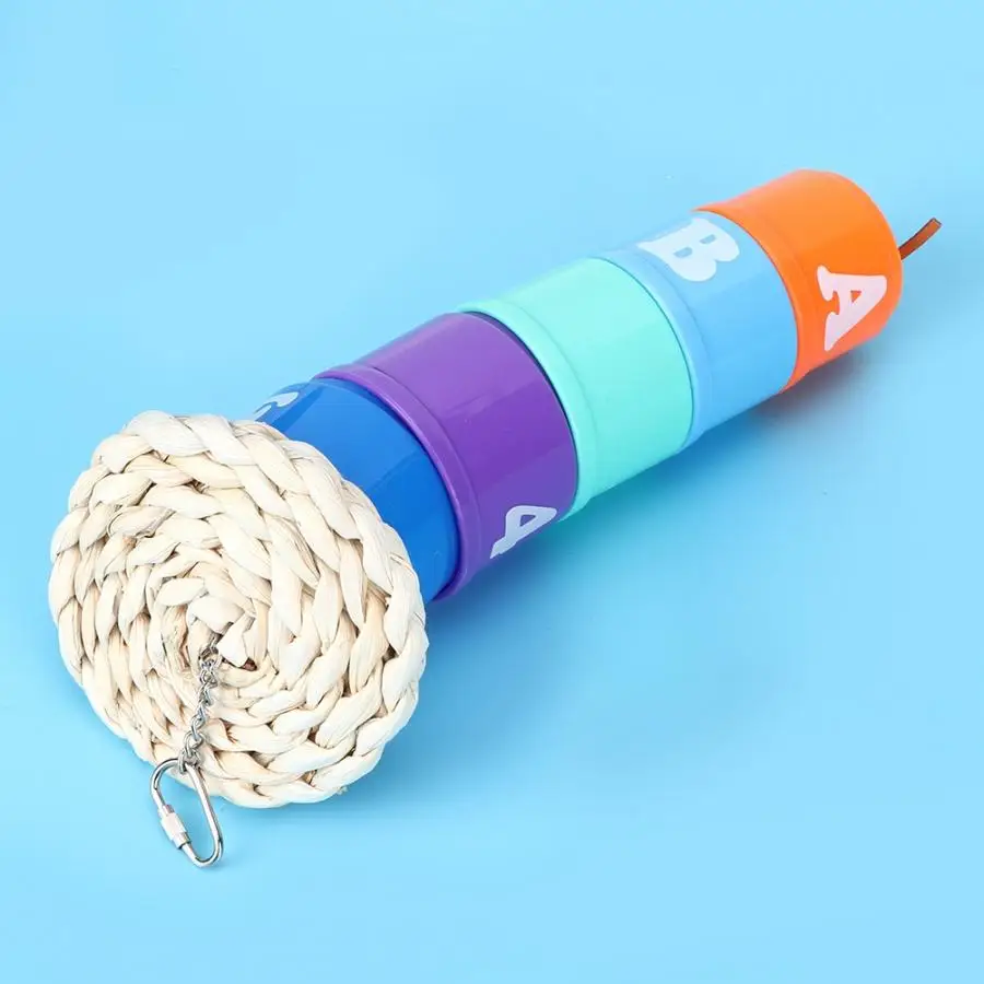 Пластиковые DIY Pet Bird многослойная кормушка Кормушка Для кормушки чаша для укуса игрушка для попугая Cockatiel Lovebird