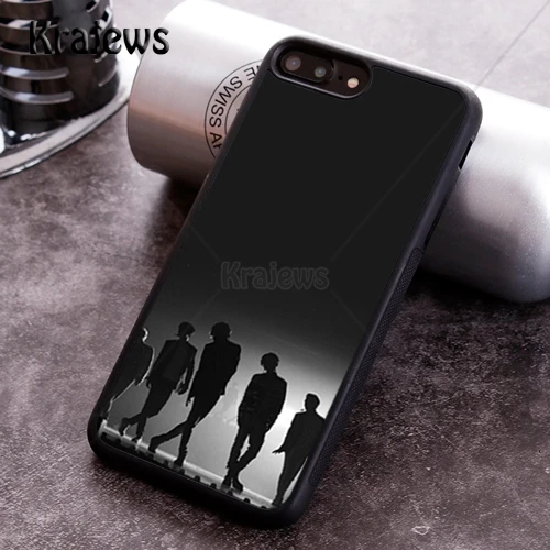 Krajedies SHINee KPOP Band резиновый чехол для телефона для iPhone X XR XS 11 Pro MAX 5 6 6S 7 8 Plus samsung Galaxy S7edge S8 S9 S10 - Цвет: 002