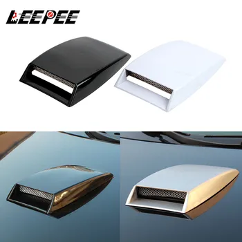 

Car Stickers Side vents decorative Air Flow Intake Scoop Car Styling Turbo Bonnet Vent Cover Universal Exterior Accessories