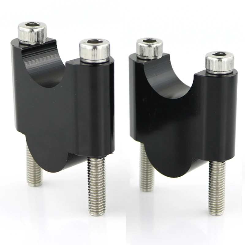 Per Yamaha Yfz 450 2004-2006 Grizzly 660 700 Kodiak 700 Raptor 250 700 7/8 "22 Millimetri Manubrio Montaggio Fat Bar Risers Cnc Billet