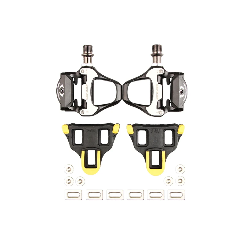 GUB RD2, педали для шоссейного велосипеда с самоблокирующимся SPD-SL, корпус из алюминиевого сплава, хромированный молибденовый стальной вал R540 R550 5800 6800 R7000