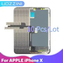 10pcs Grade Quality For Apple X LCD Display With Touch Screen Digitizer Assembly Replacement For Apple iPhone X 100%Tested