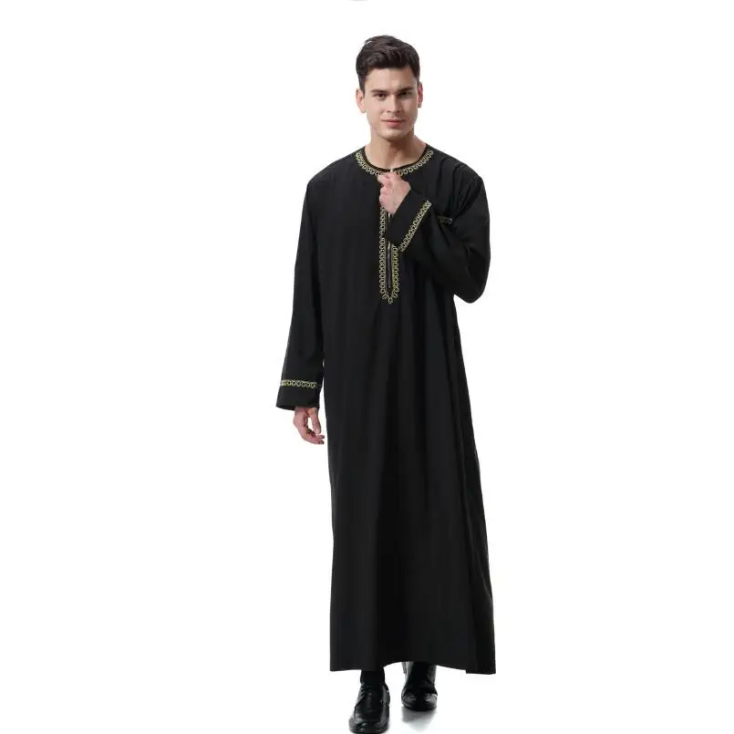 Пакистанский кафтан мусульманский модный костюм abbigliamento da uomo марокканский