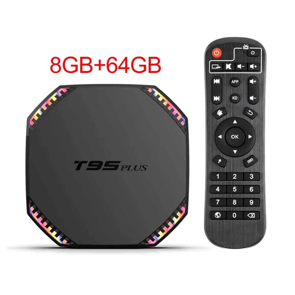 T95 Plus TV Box Android 11 8GB RAM 64GB ROM Rockchip RK3566 Support 4K USB3.0 Dual Wifi 1000M LAN 4GB 32GB Media Player T95Plus digital tv antenna TV Receivers