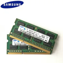 SAMSUNG DDR3 8 Гб(2 шт x4гб) 2Rx8 PC3-10600S DDR3 1333 МГц 4 Гб памяти ноутбука 4G PC3 10600S 1333 МГц модуль ноутбука SODIMM ram