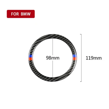 

T-Carbon Carbon Fiber Steering Wheel Stickers Cover Trim for Mini Cooper Clubman R55 R56 Countryman R60 Paceman R61 Accessories