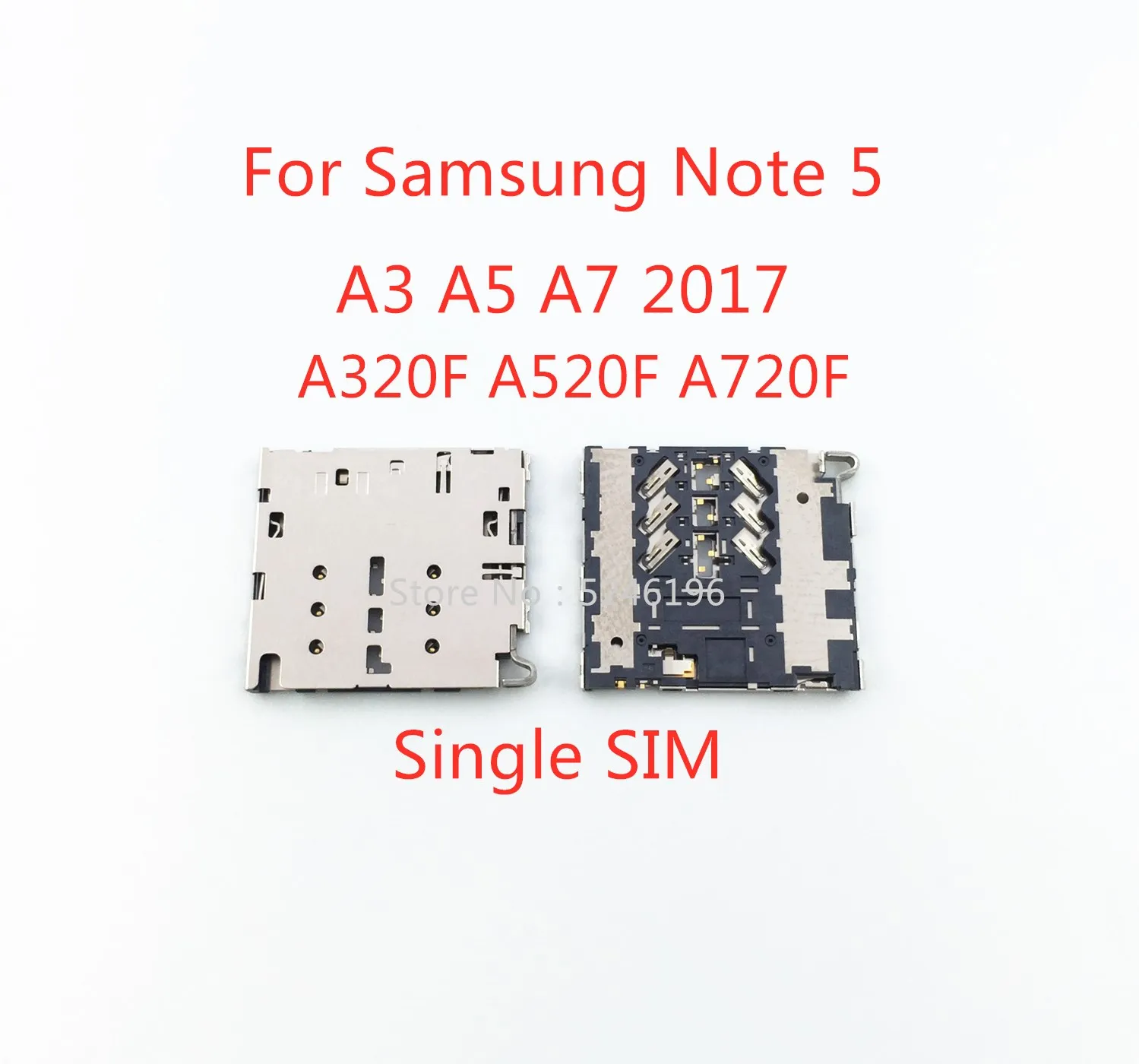 2-10 шт. для Samsung Galaxy Note 5 N920C N920I A320F A520F A720F держатель sim-карты разъем Слот Запасные