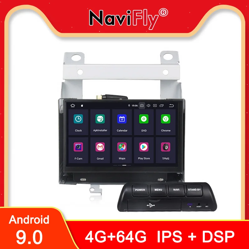 

NaviFly Auto gps navigation Android 9.0 car multimedia player for Land Rover Freelander 2 2007 2008 2009 2010 2011 2012 No DVD