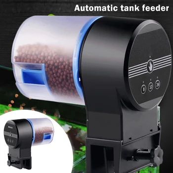 

Automatic Fish Feeder Electric Auto Fish Feeder Vacation Smart Timing Fish Feeder Moisture-Proof Fish Food Dispenser Aquarium