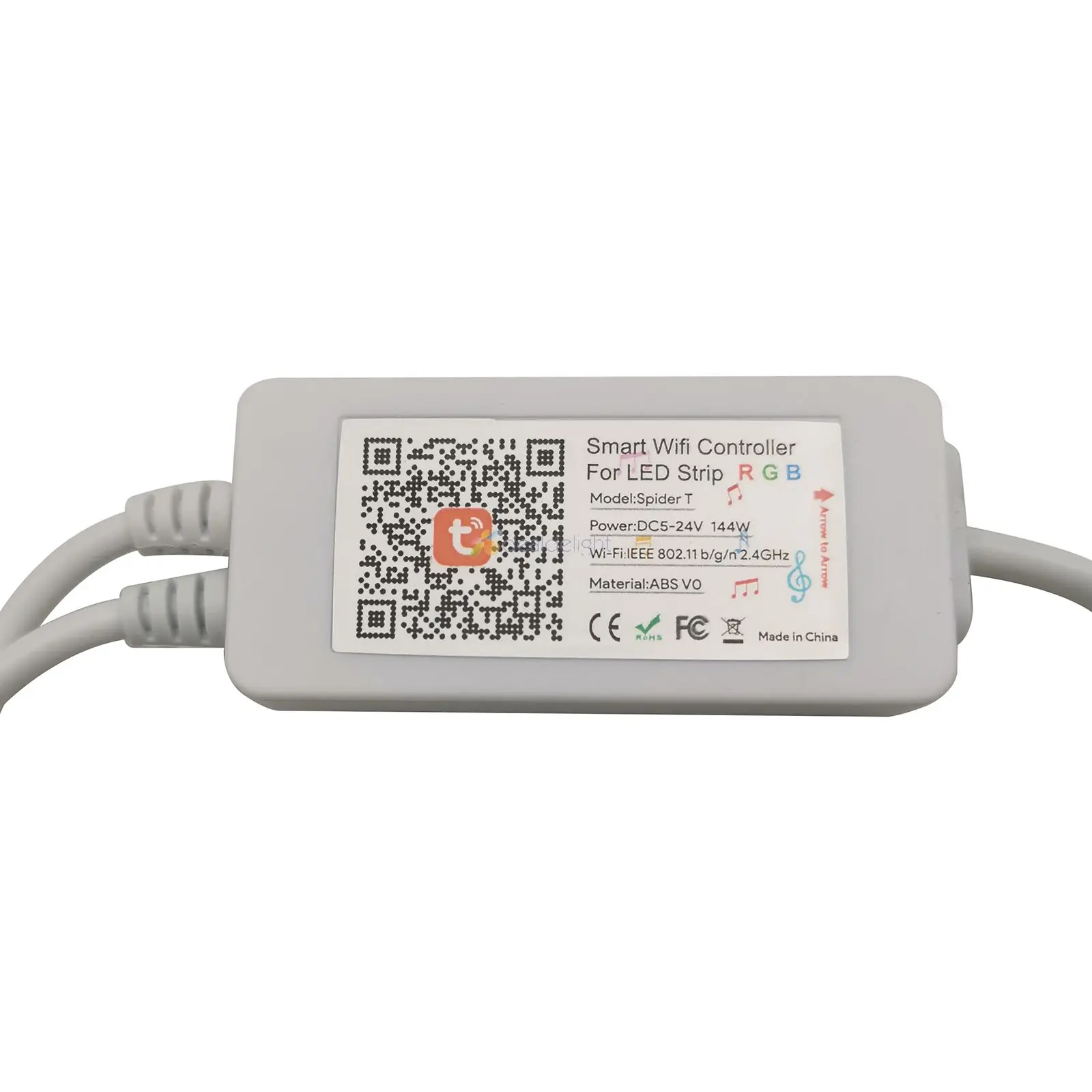 Tuya Smart Wifi светодиодный контроллер DC5V 12 в 24 в 24 ключ дистанционного управления с приложением Alexa Google Home TMALL GENIE для RGB светодиодный светильник