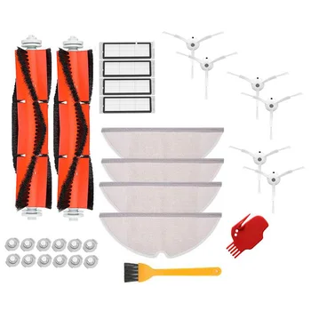 

Hot TOD-Robot Vacuum Cleaner Main Brush HEPA Filter Cleaning Cloth Accessories for Millet 1/2 Roborock S50 S51 S55 Vacuum Patrs