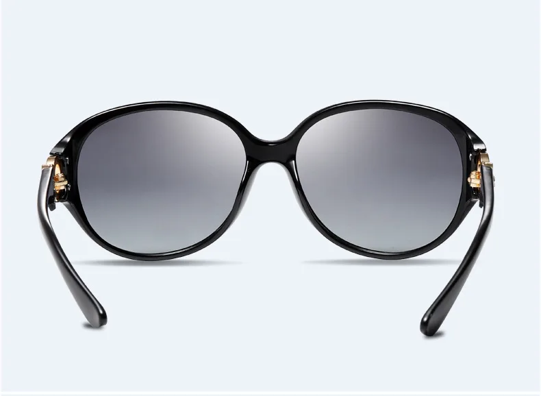 Европа и США поляризованные декоративные солнечные очки с бриллиантами элегантные женские индивидуальные темпераментные солнцезащитные очки