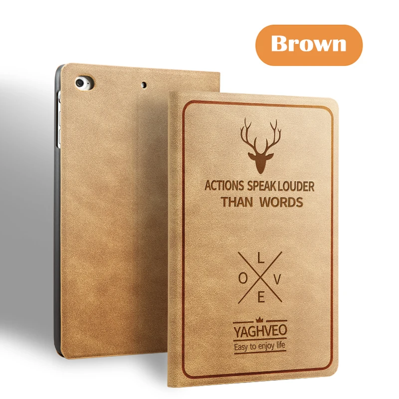 Модный Ретро чехол с изображением оленя для iPad Air 2 новый 9 7 2017 & 2018 магнитный