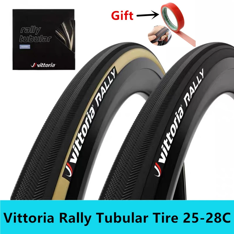 Vittoria Rally Tubular Tires 700c x 25mm Training Road Bicycle Tubular