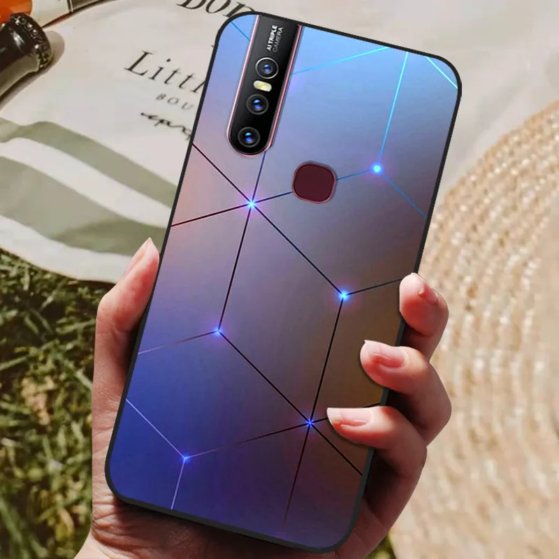 iphone pouch For VIVO V15 Pro Case Silicon Back Cover Phone Case for VIVO V15 Pro V15Pro V 15 1819 Cases Soft bumper coque VIVOV15 Pro 1818 mobile phone case with belt loop Cases & Covers