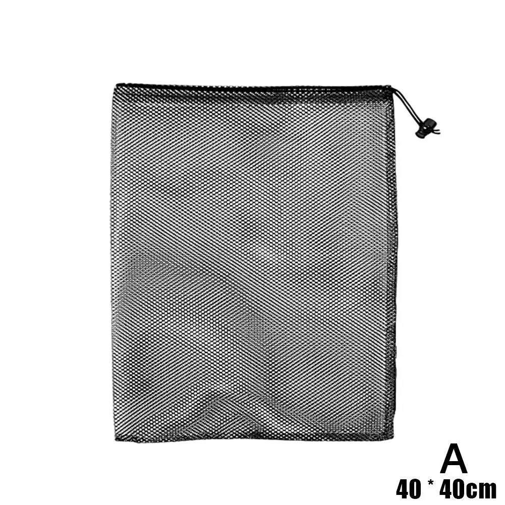 Polyester Drawstring Bag Mesh Stuff Sack Outdoor Nylon Stuff Sack