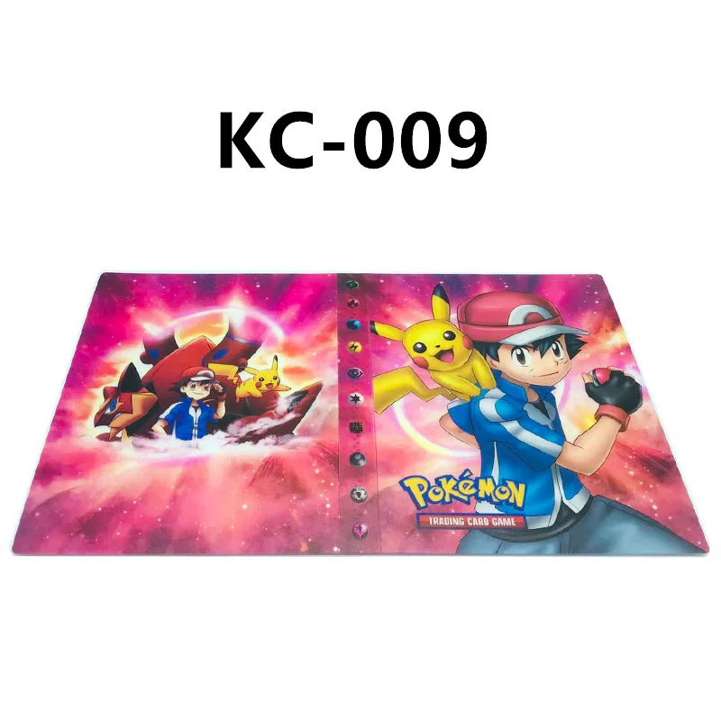 24 стиля Pokemon Cards альбом книга мультфильм аниме Карманный Монстр Пикачу 240 шт держатель альбомная игрушка для детей подарок - Цвет: KC-009